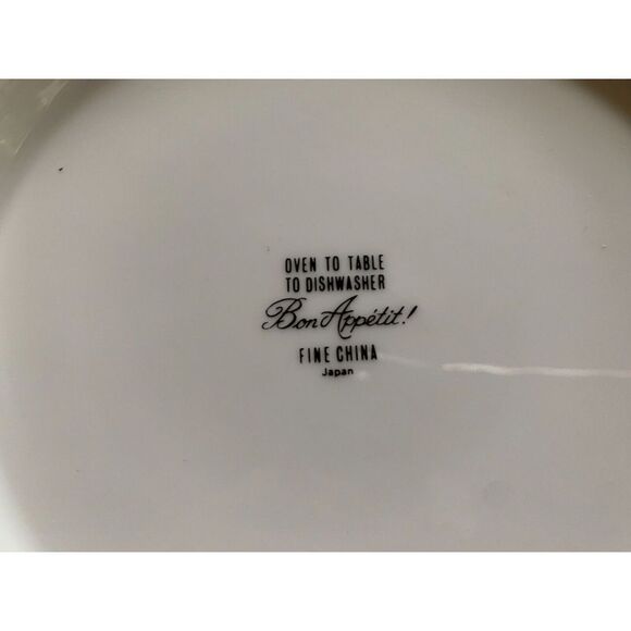 Bon Appetit Fine China Japan 9.5” Salade Bowl - Picture 5 of 7